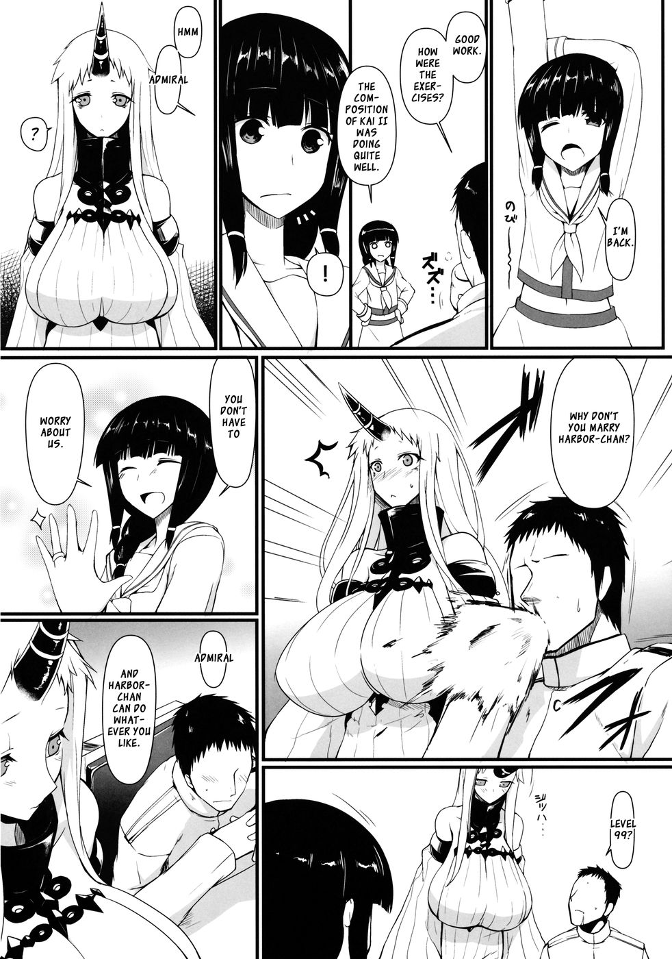 Hentai Manga Comic-Navy Base Inhabiting Princess-Read-5